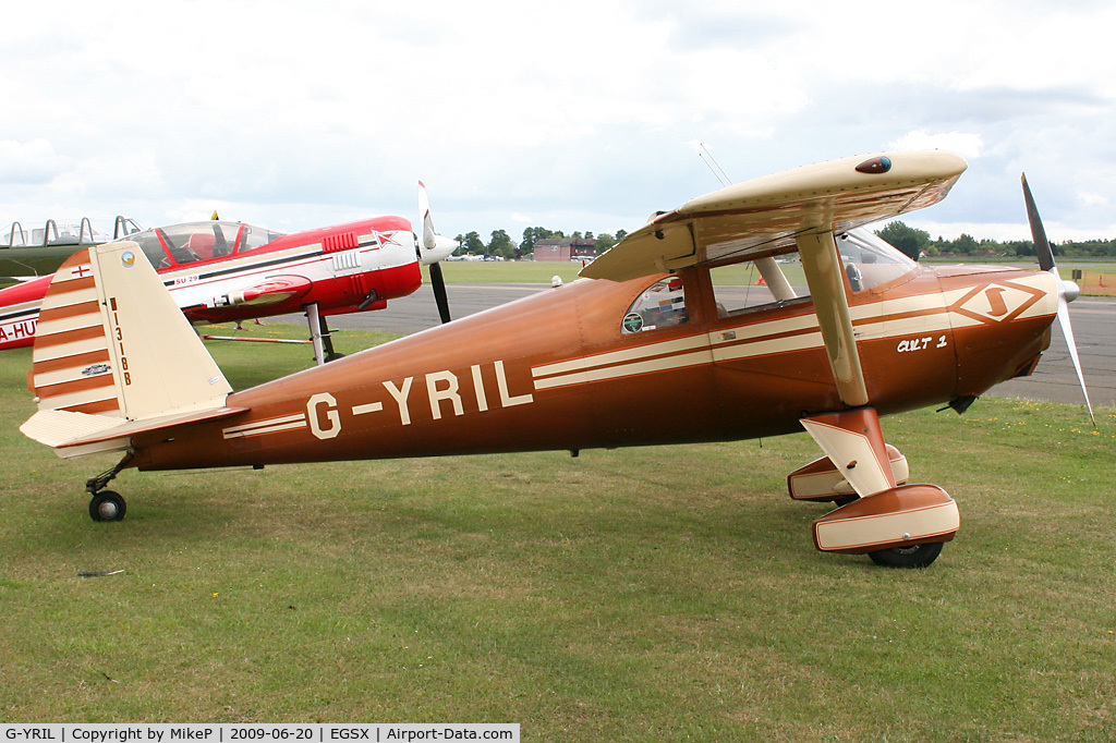 G-YRIL, 1948 Luscombe 8E Silvaire C/N 5945, North Weald resident.