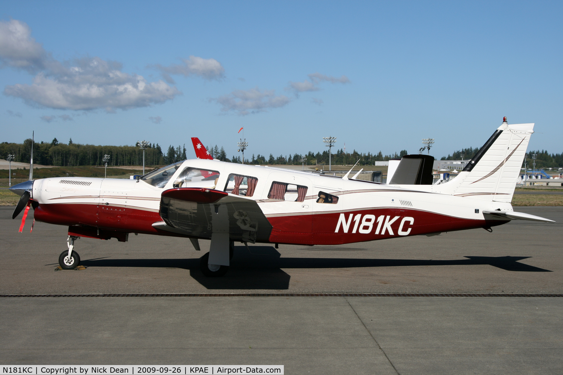 N181KC, 1981 Piper PA-32R-301T Turbo Saratoga C/N 32R-8129055, KPAE