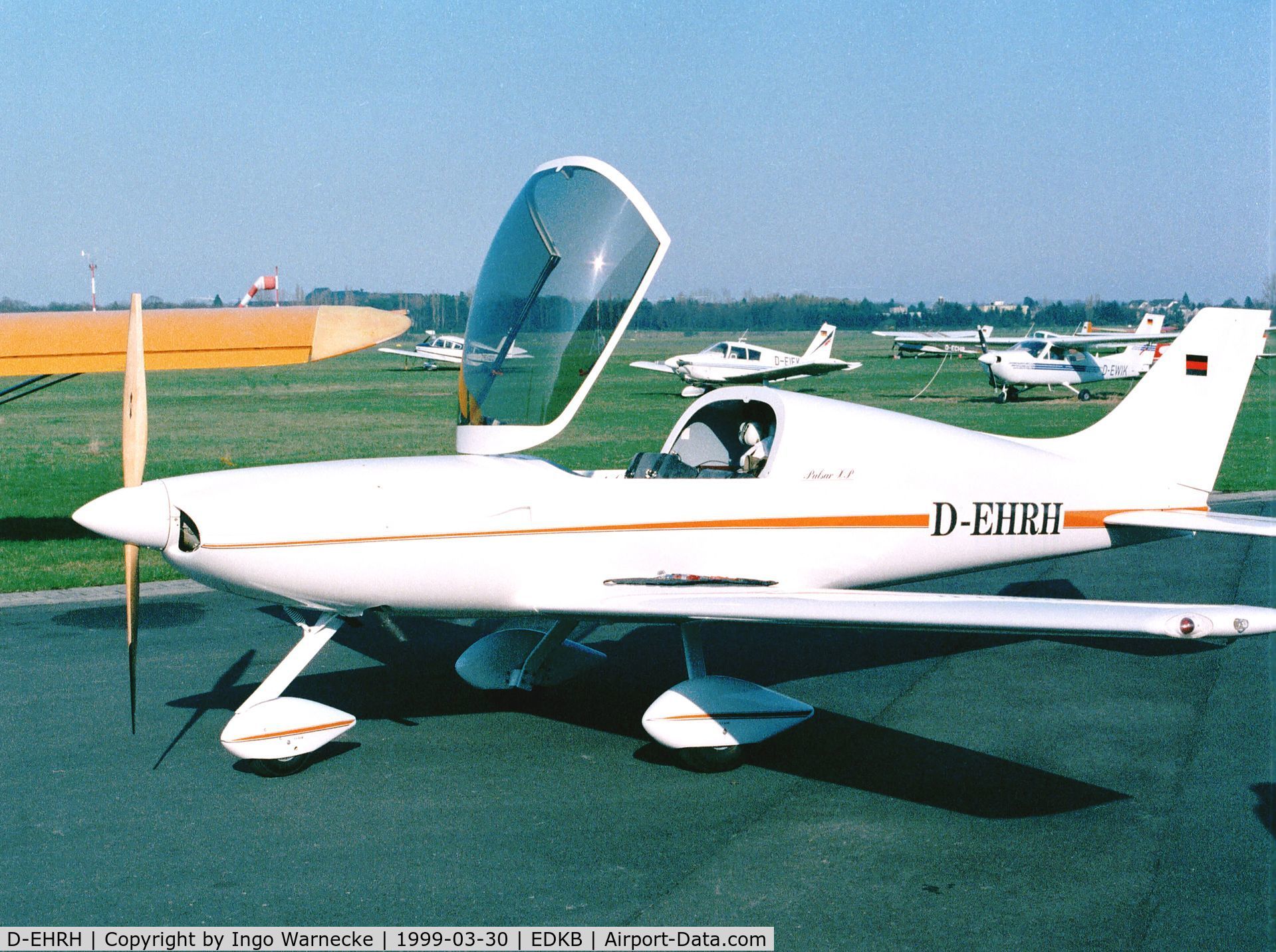 D-EHRH, Aero Designs Pulsar XP C/N 1805, Aero Designs (Hoffmann) Pulsar XP at Bonn-Hangelar airfield