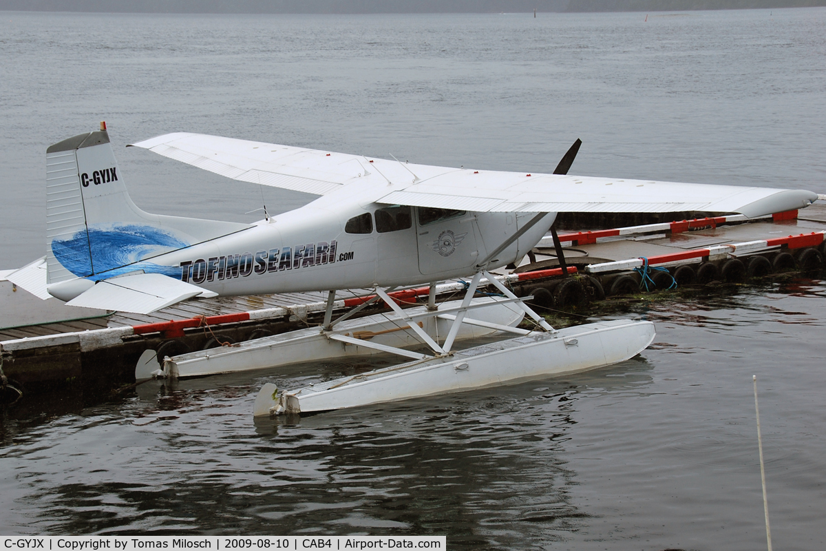 C-GYJX, 1976 Cessna A185F Skywagon 185 C/N 18503187, Tofino Harbour