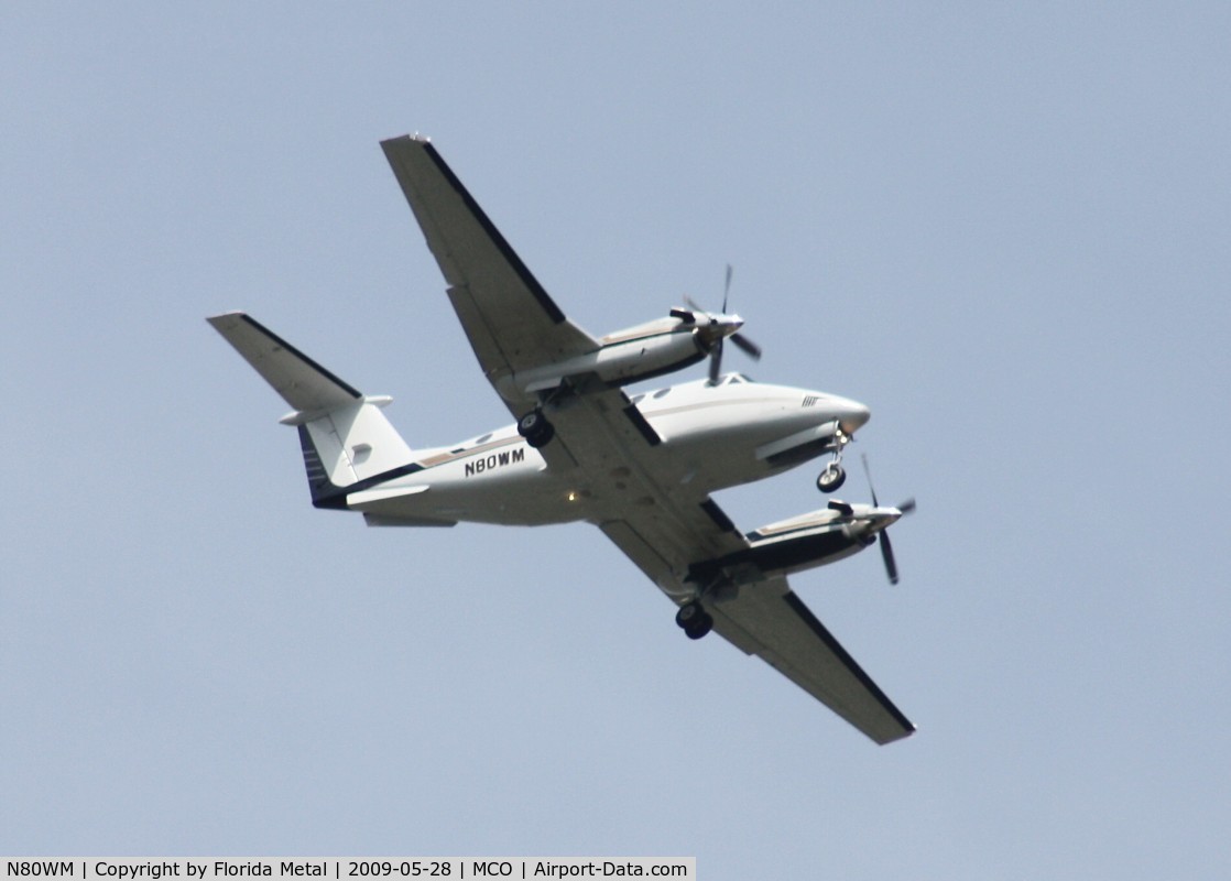 N80WM, Beech 200 C/N BB-863, Beech 200