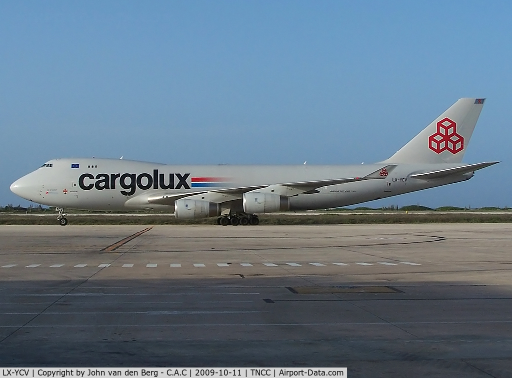 LX-YCV, 2008 Boeing 747-4R7F/SCD C/N 35805/1407, Cargolux