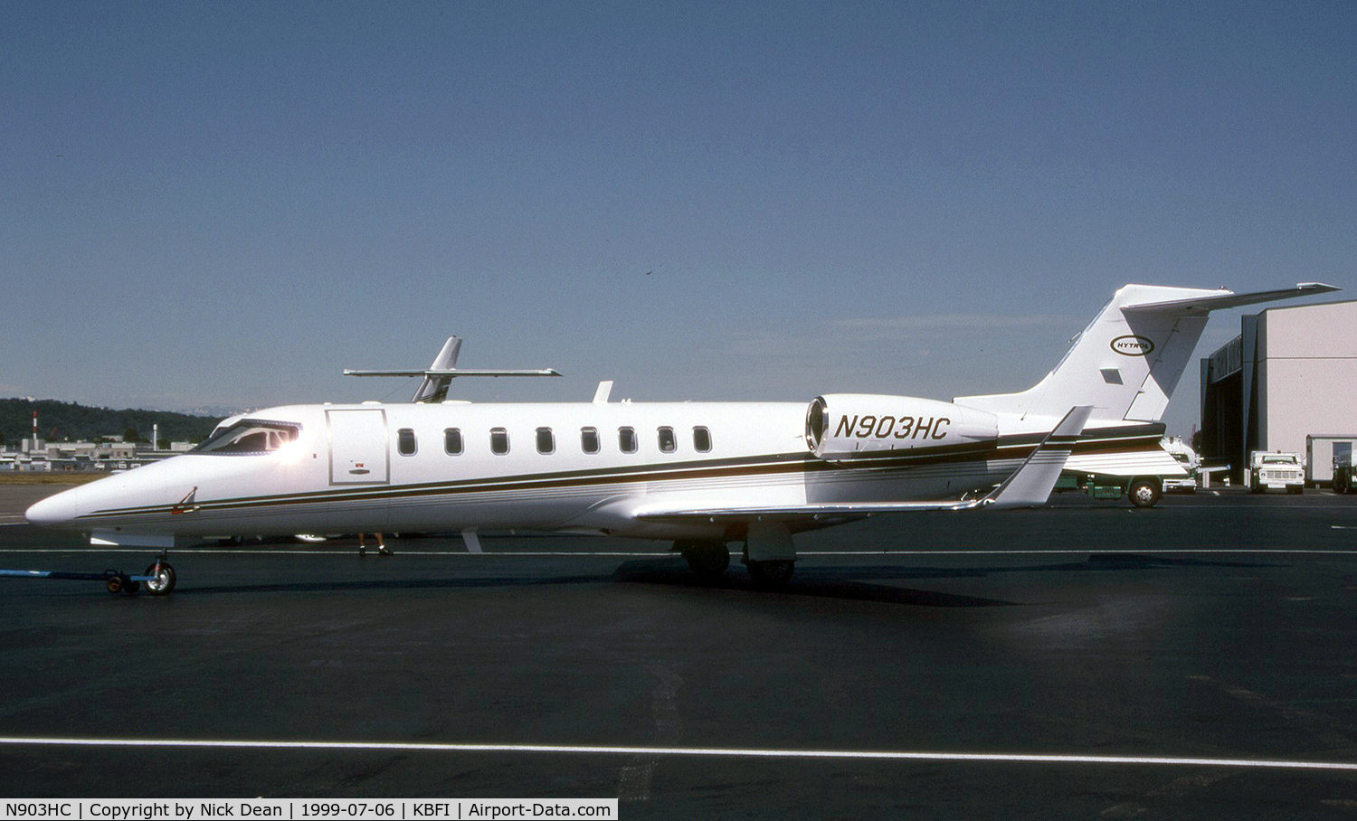 N903HC, 1998 Learjet 45 C/N 45-010, KBFI