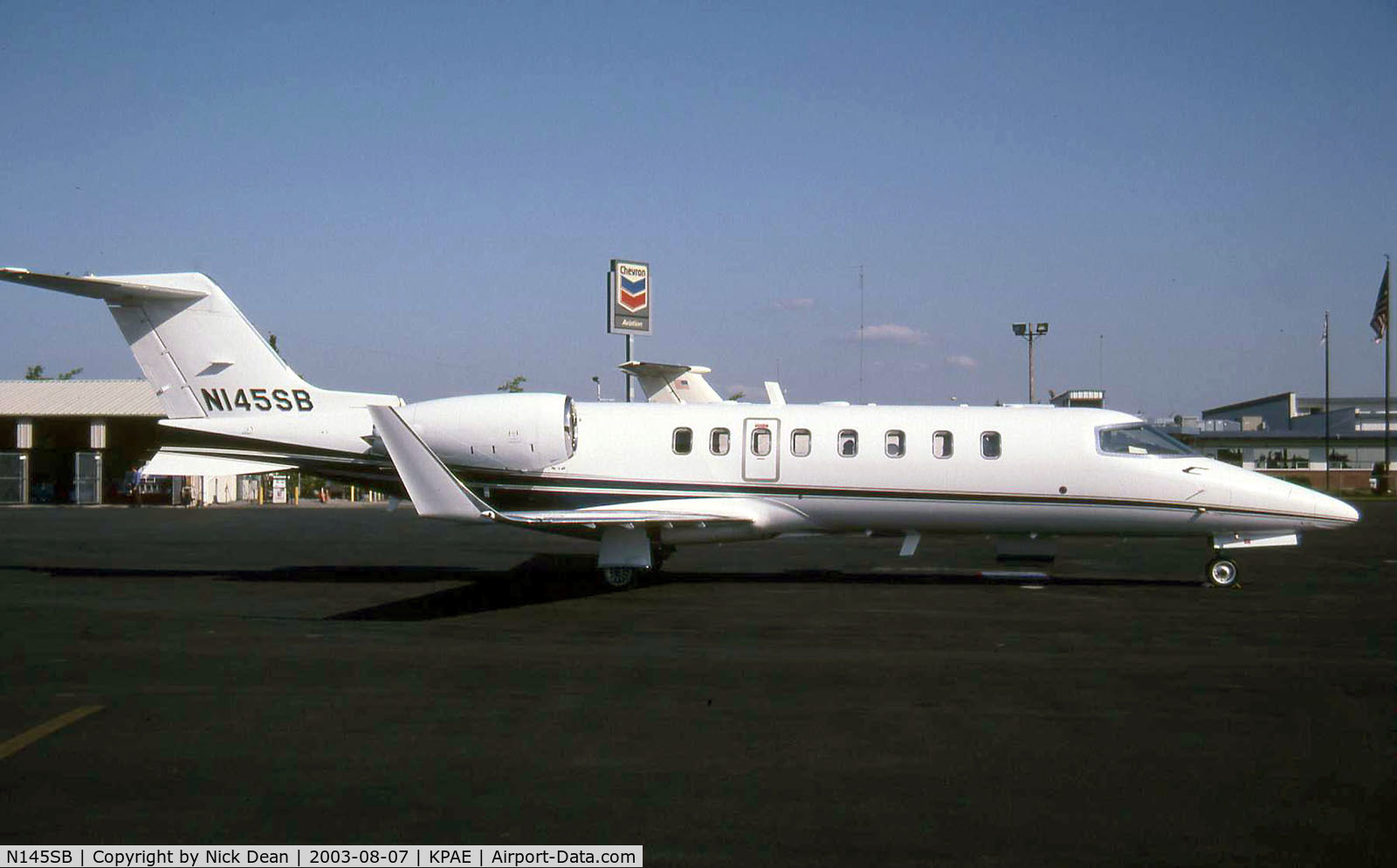 N145SB, 2001 Learjet 45 C/N 142, KPAE