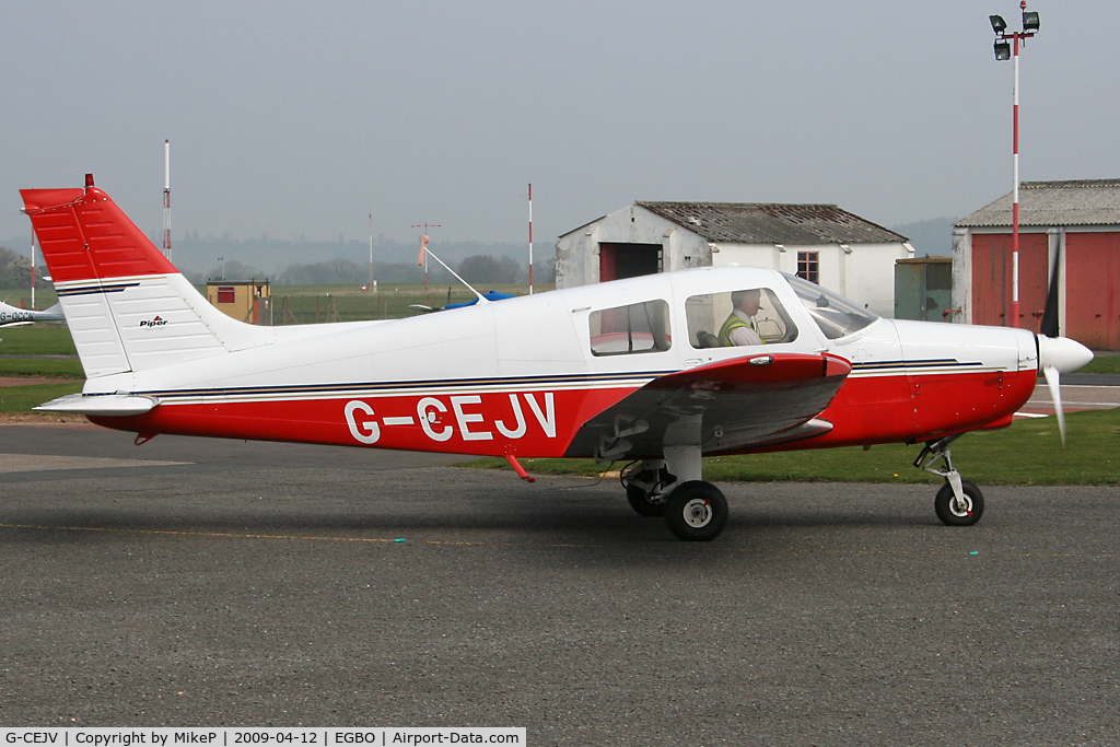G-CEJV, 1989 Piper PA-28-161 Cadet C/N 28-41225, Pictured during the Easter Open Day & Fly-In.