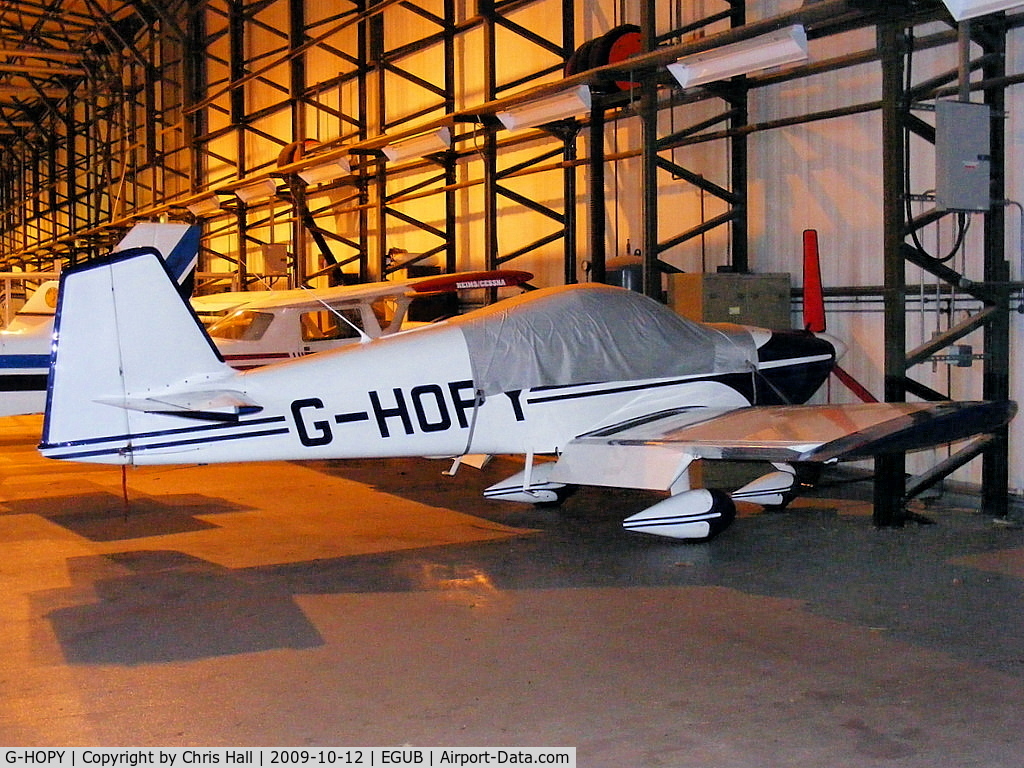 G-HOPY, 1998 Vans RV-6A C/N PFA 181-12742, RAF Benson base tour