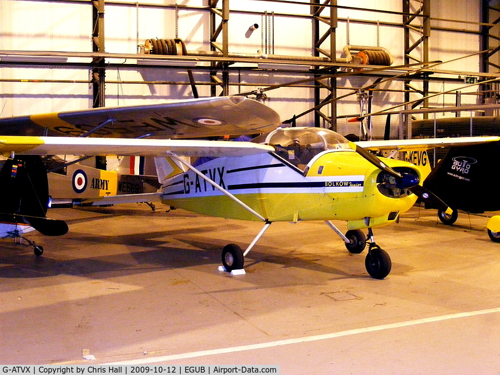 G-ATVX, 1966 Bolkow Bo-208C Junior C/N 615, RAF Benson base tour