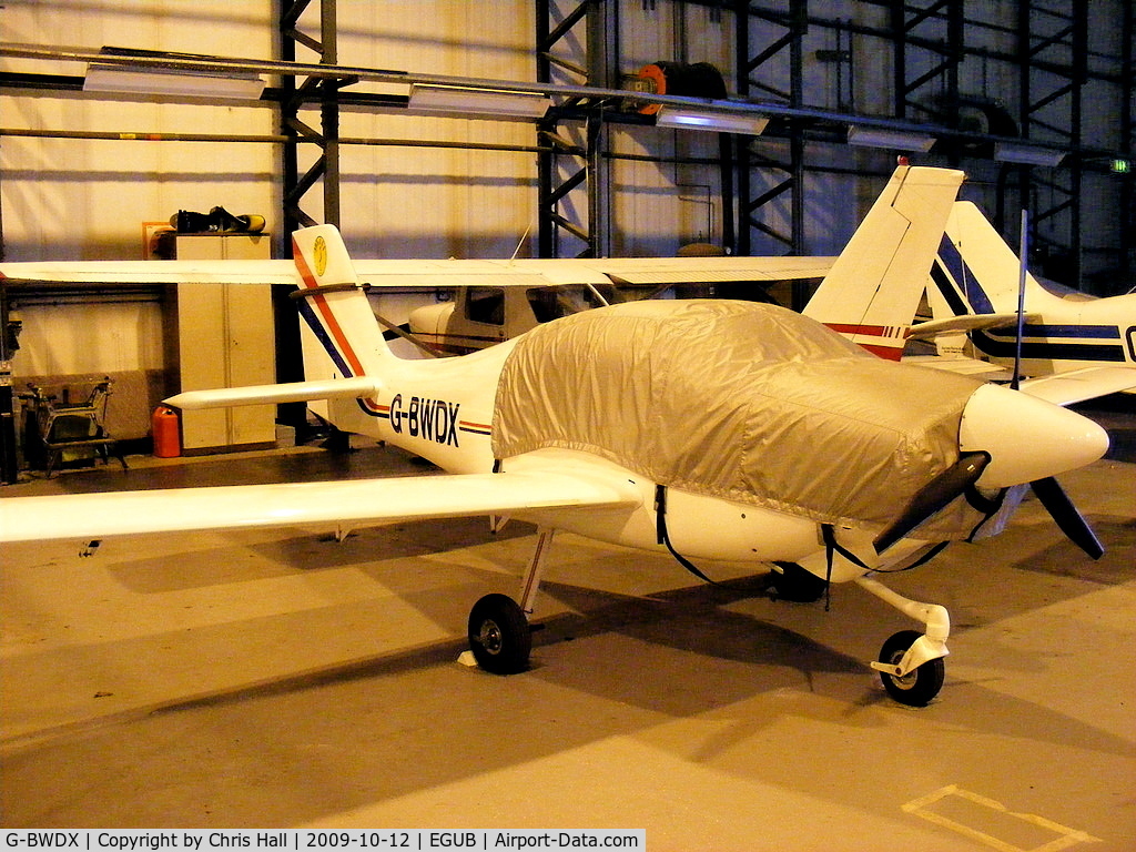 G-BWDX, 1997 Europa Tri-Gear C/N PFA 247-12603, RAF Benson base tour
