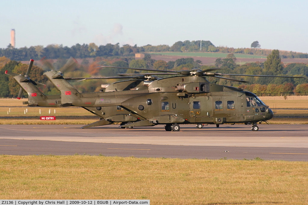 ZJ136, Westland Merlin HC.3 C/N 50191, Agusta Westland EH101 Merlin HC3, Royal Air Force, 78 Sqn
