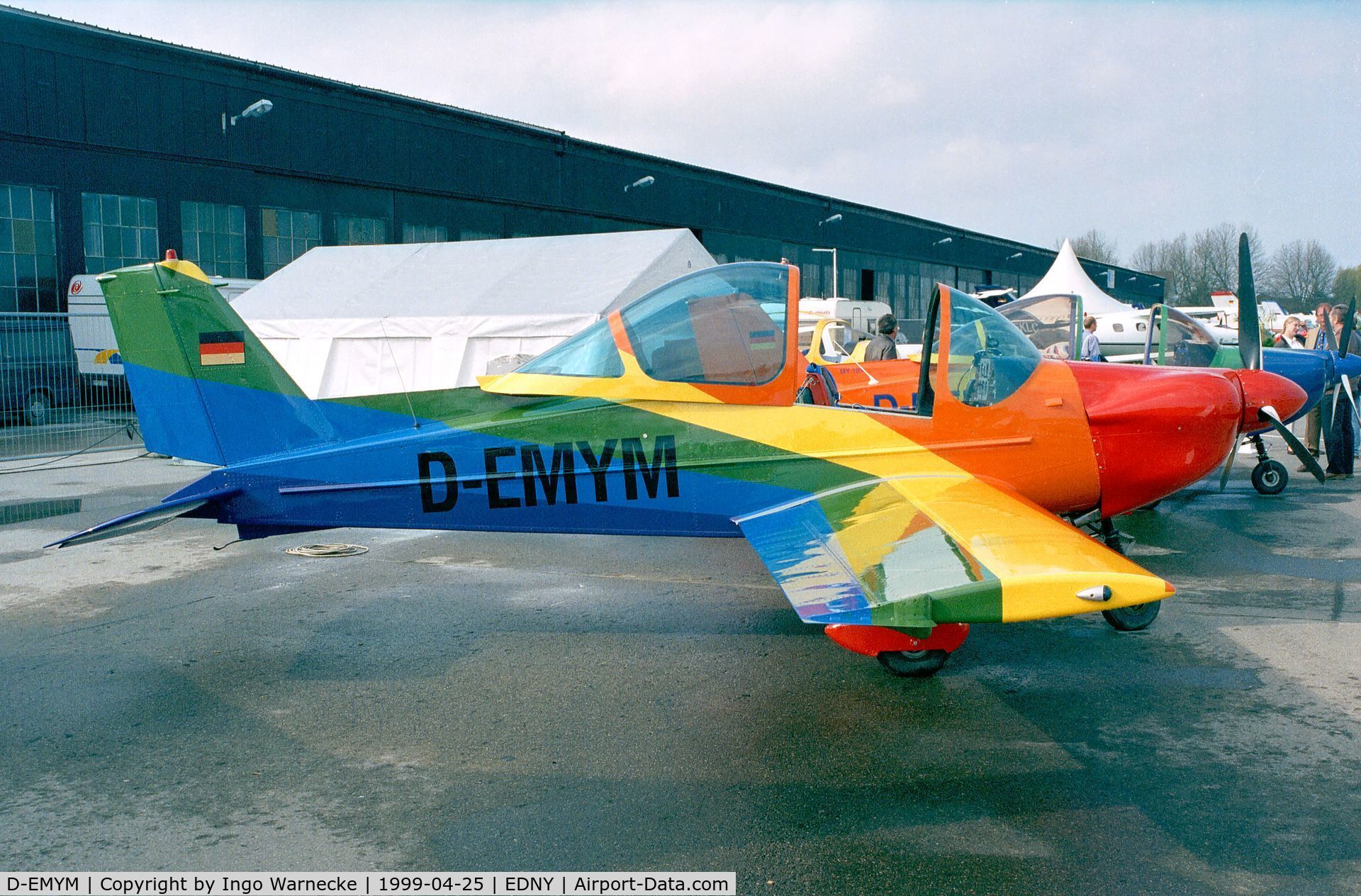 D-EMYM, Mylius MY 102 Tornado C/N V-2, Mylius MY 102 Tornado at the Aero 1999, Friedrichshafen