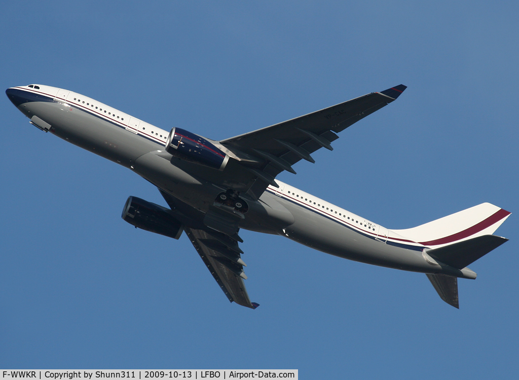 F-WWKR, 2009 Airbus A330-243 C/N 1053, C/n 1053 - For Midroc Aviation as VP-CAC