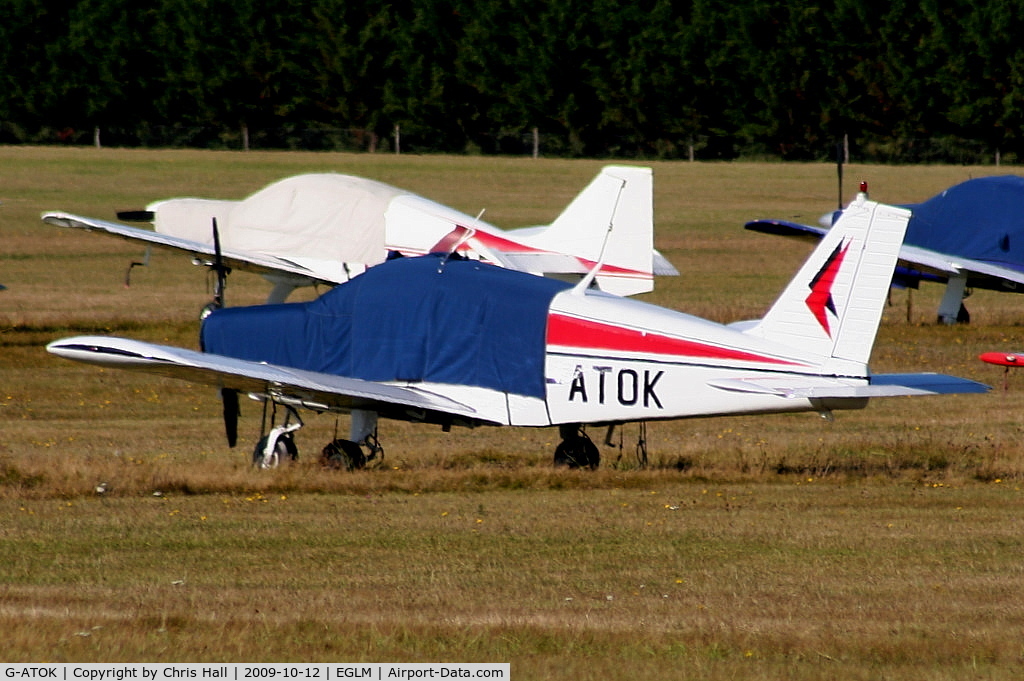 G-ATOK, 1966 Piper PA-28-140 Cherokee C/N 28-21612, Privately owned