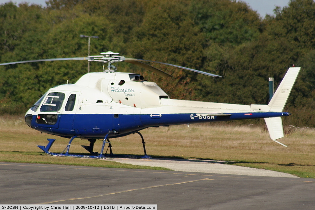 G-BOSN, 1982 Aerospatiale AS-355F-1 Ecureuil 2 C/N 5266, Helicopter Services Ltd