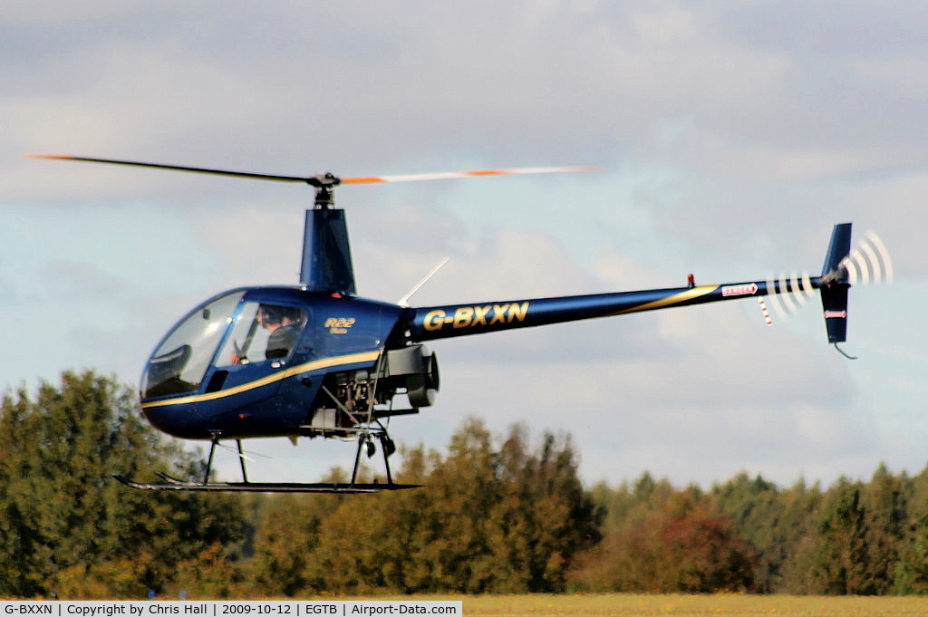 G-BXXN, 1987 Robinson R22 Beta II C/N 0720, Helicopter Services Ltd