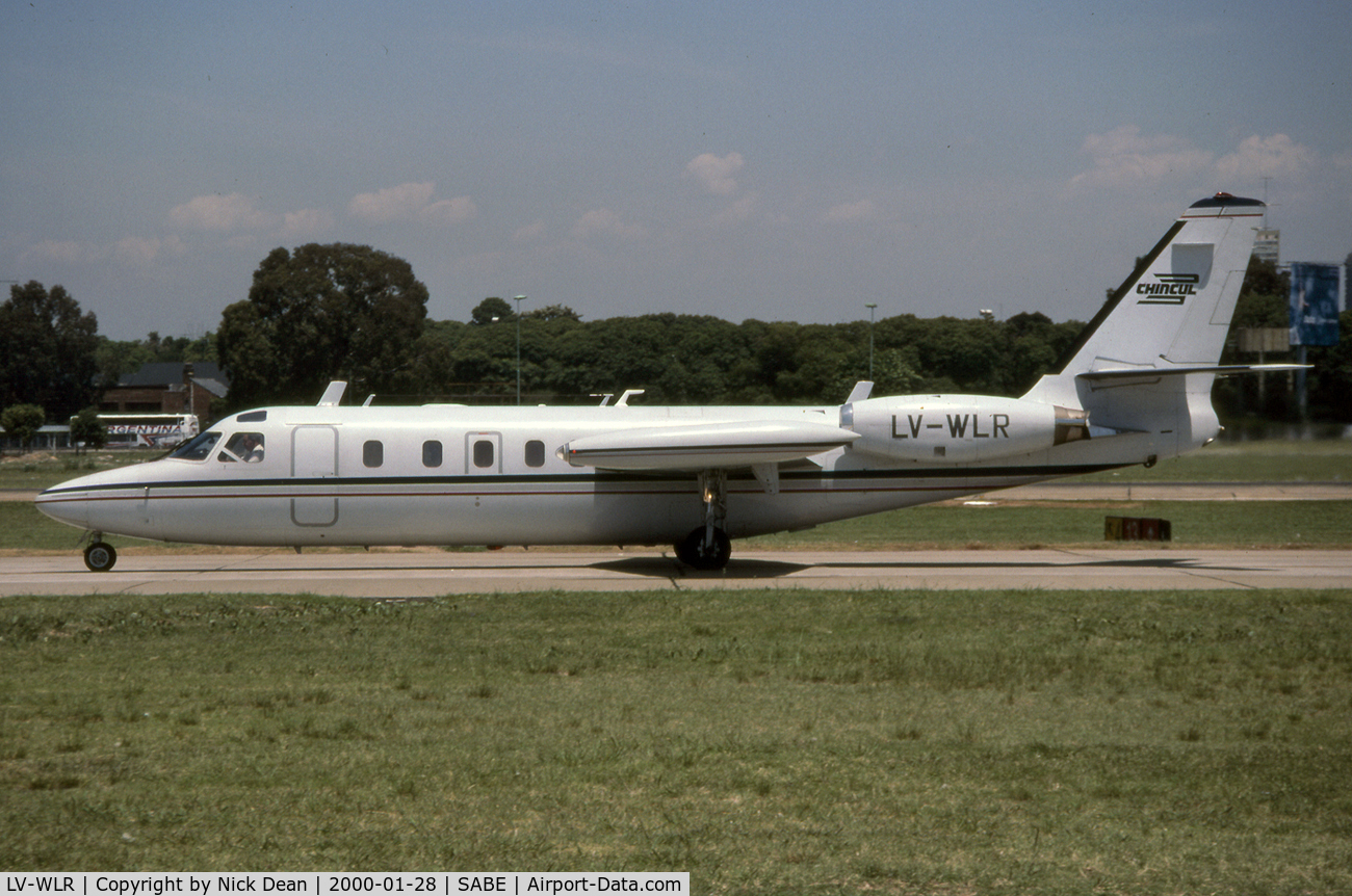 LV-WLR, 1975 Israel Aircraft Industries Westwind 1123 C/N 183, SABE