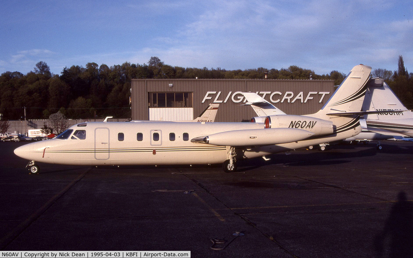 N60AV, 1979 Israel Aircraft Industries 1124 C/N 254, KBFI