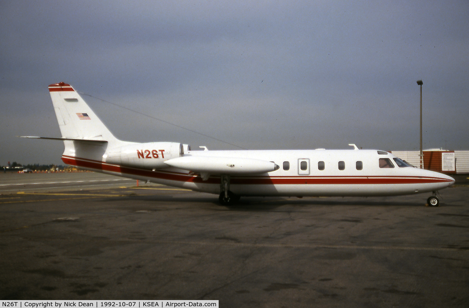 N26T, 1980 Israel Aircraft Industries IAI-1124 Westwind C/N 293, KSEA