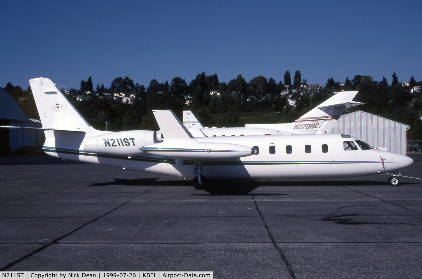N211ST, 1980 Israel Aircraft Industries IAI-1124 Westwind C/N 303, KBFI