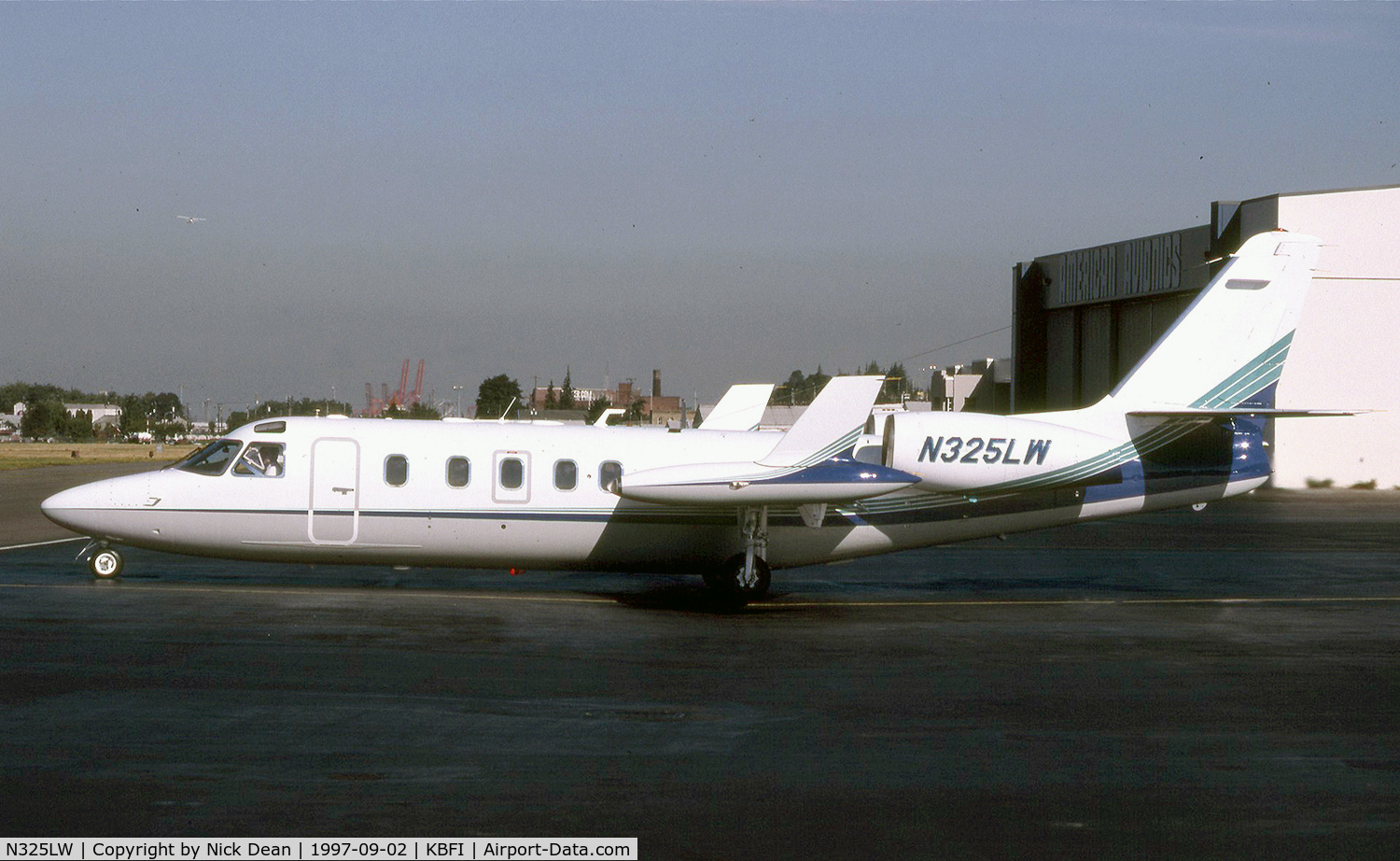 N325LW, 1981 Israel Aircraft Industries 1124A C/N 334, KBFI