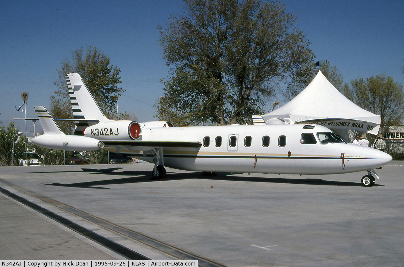 N342AJ, 1981 Israel Aircraft Industries IAI-1124A Westwind II C/N 342, KLAS