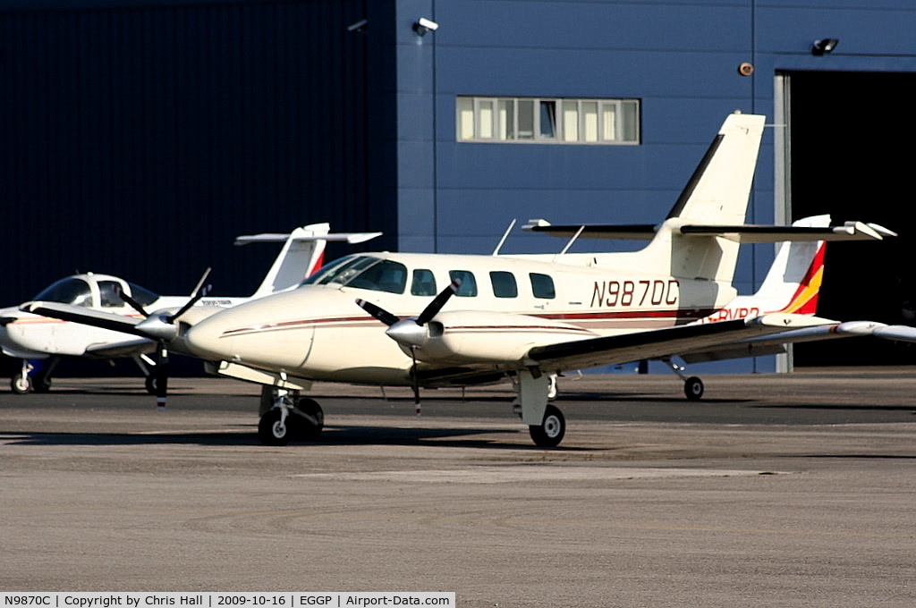 N9870C, Cessna T303 Crusader C/N T30300227, Aircraft Guaranty Holdings Trust