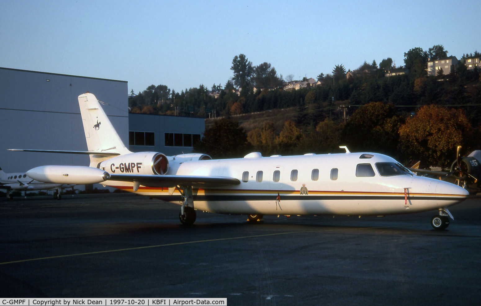 C-GMPF, 1983 Israel Aircraft Industries IAI-1124 Westwind C/N 391, KBFI