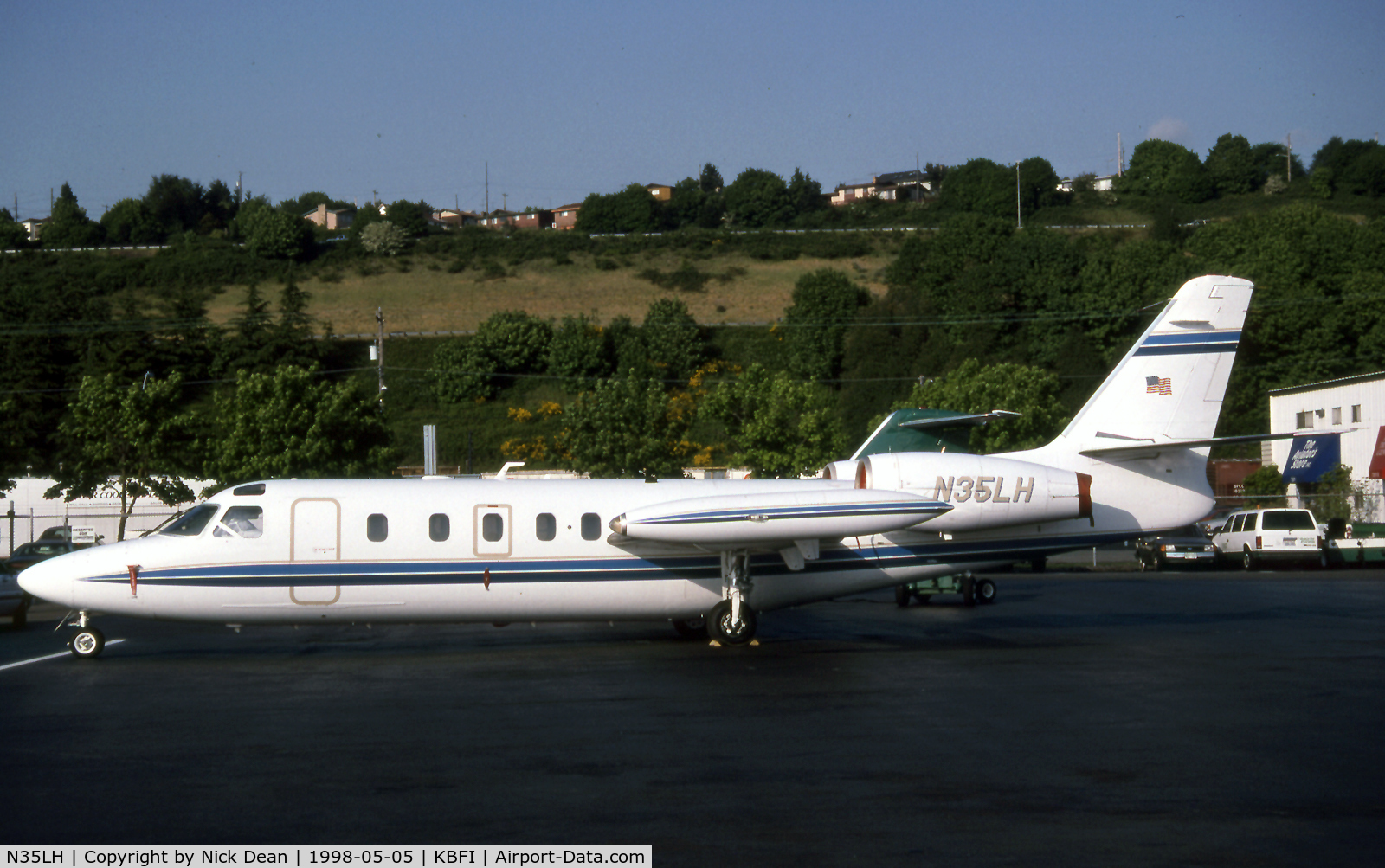 N35LH, 1985 Israel Aircraft Industries IAI-1124A Westwind II C/N 413, KBFI