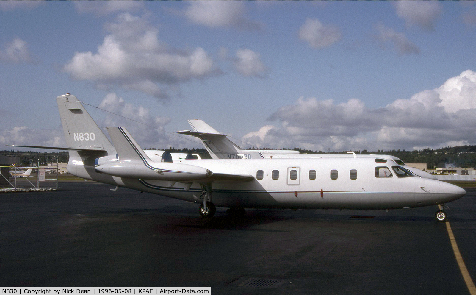 N830, 1984 Israel Aircraft Industries IAI-1124A Westwind II C/N 406, KPAE