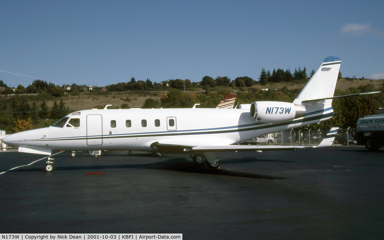 N173W, 1994 Israel Aircraft Industries IAI-1125A Astra SPX C/N 073, KBFI