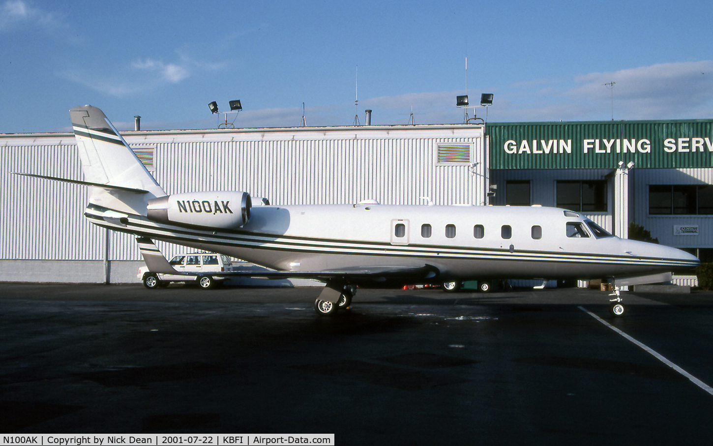 N100AK, 1999 Israel Aircraft Industries IAI-1125A Astra SPX C/N 121, KBFI