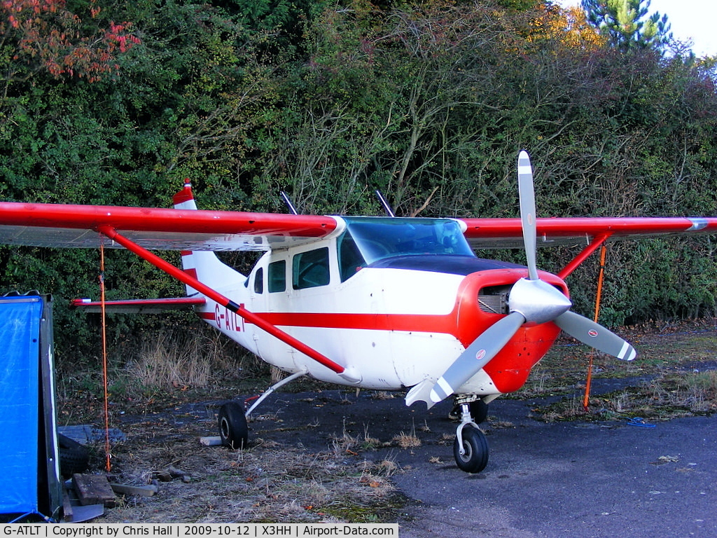 G-ATLT, 1966 Cessna U206A Super Skywagon C/N U206-0523, at Hinton in the Hedges