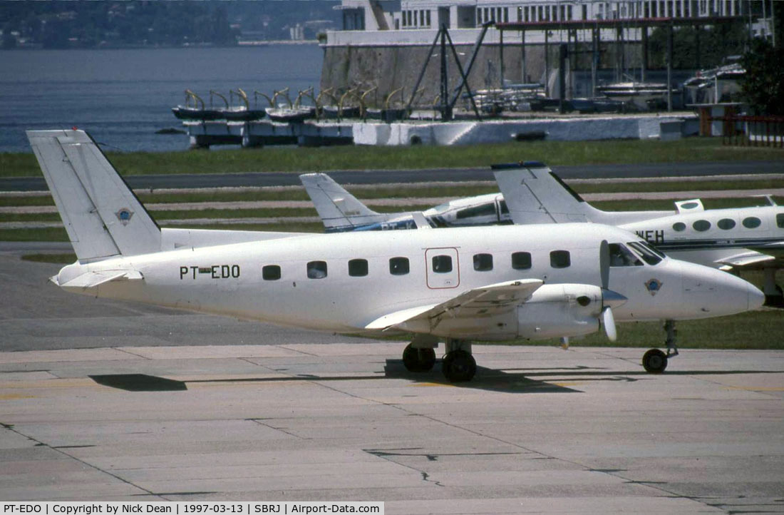 PT-EDO, 1974 Embraer EMB-110C Bandeirante C/N 110016, SBRJ