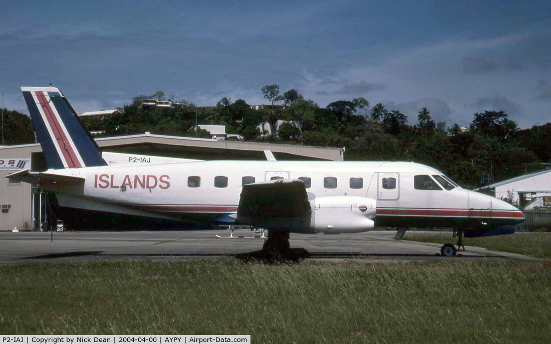 P2-IAJ, 1980 Embraer EMB-110P1 Bandeirante C/N 110254, AYPY
