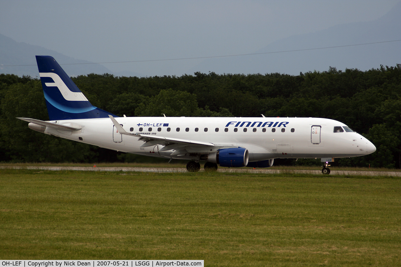 OH-LEF, 2005 Embraer 170LR (ERJ-170-100LR) C/N 17000106, LSGG