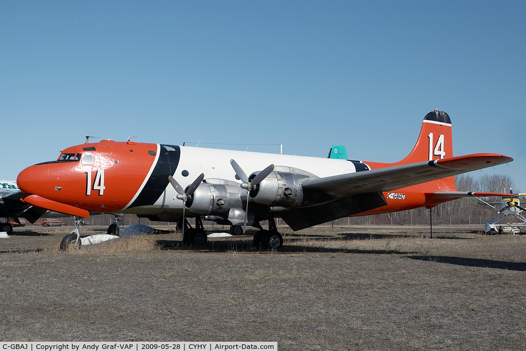 C-GBAJ, 1944 Douglas C-54E Skymaster (DC-4) C/N 27328, Buffalo Airways DC4