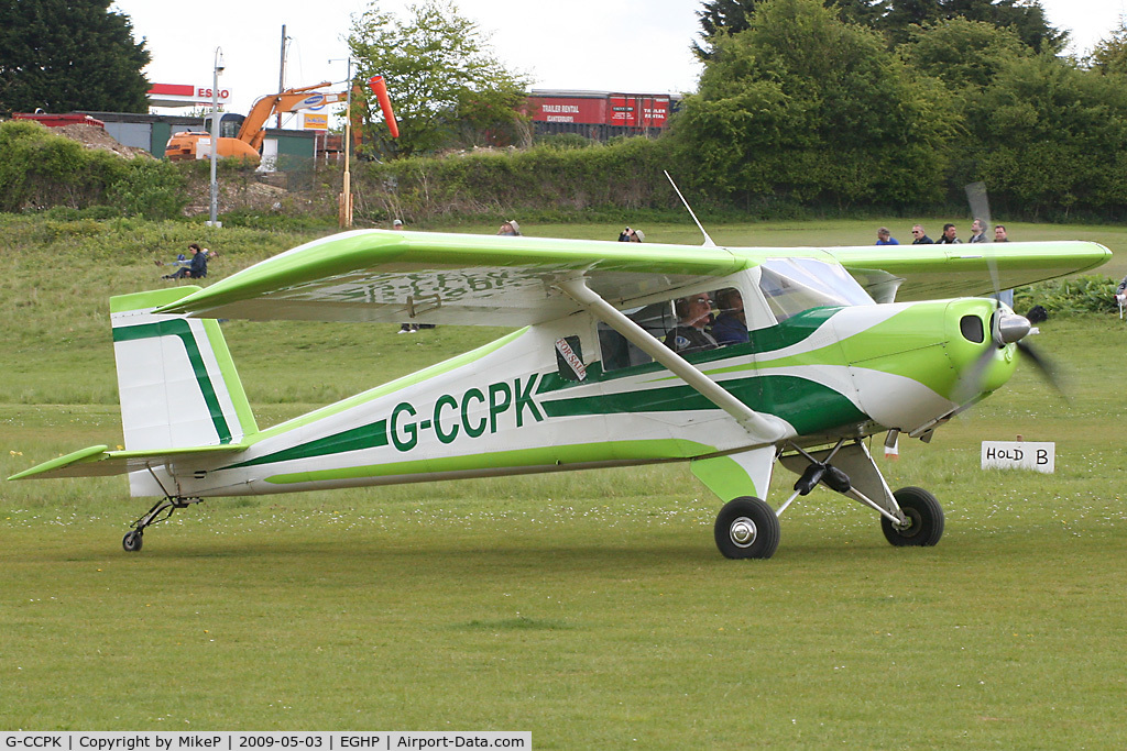 G-CCPK, 1995 Murphy Rebel C/N 274R, Pictured during the 2009 Microlight Trade Fair.