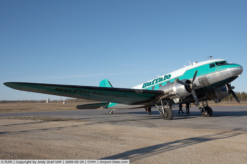 C-FLFR, 1942 Douglas DC3C-S1C3G (C-47A) C/N 13155, Buffalo Airways DC3