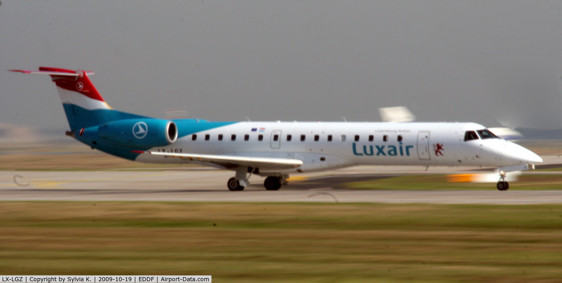 LX-LGZ, 2000 Embraer EMB-145LU (ERJ-145LU) C/N 145258, LuxAir