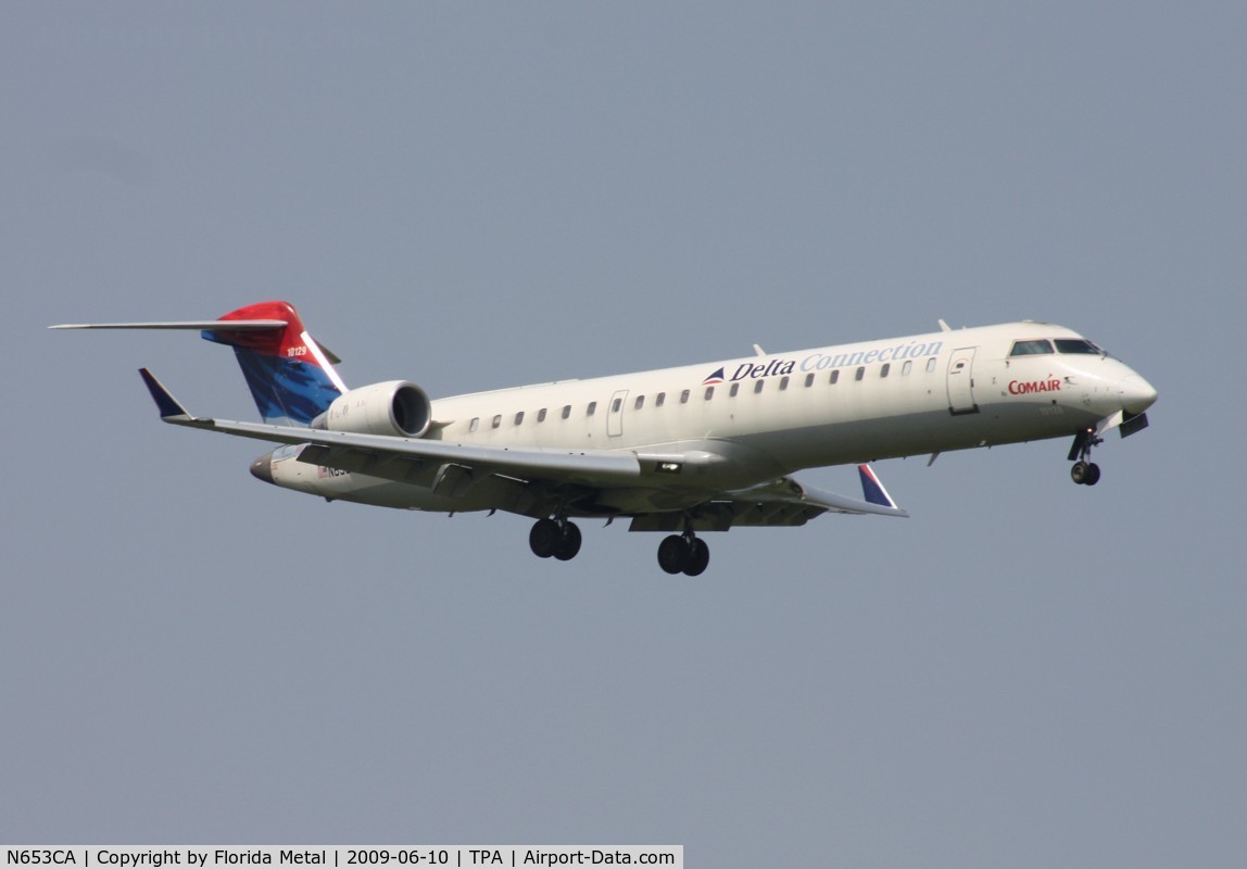 N653CA, 2003 Bombardier CRJ-700 (CL-600-2C10) Regional Jet C/N 10129, Comair CRJ-700