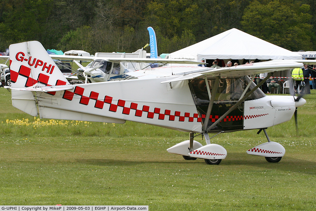 G-UPHI, 2006 Best Off Skyranger Swift 912S(1) C/N BMAA/HB/480, Pictured during the 2009 Microlight Trade Fair.