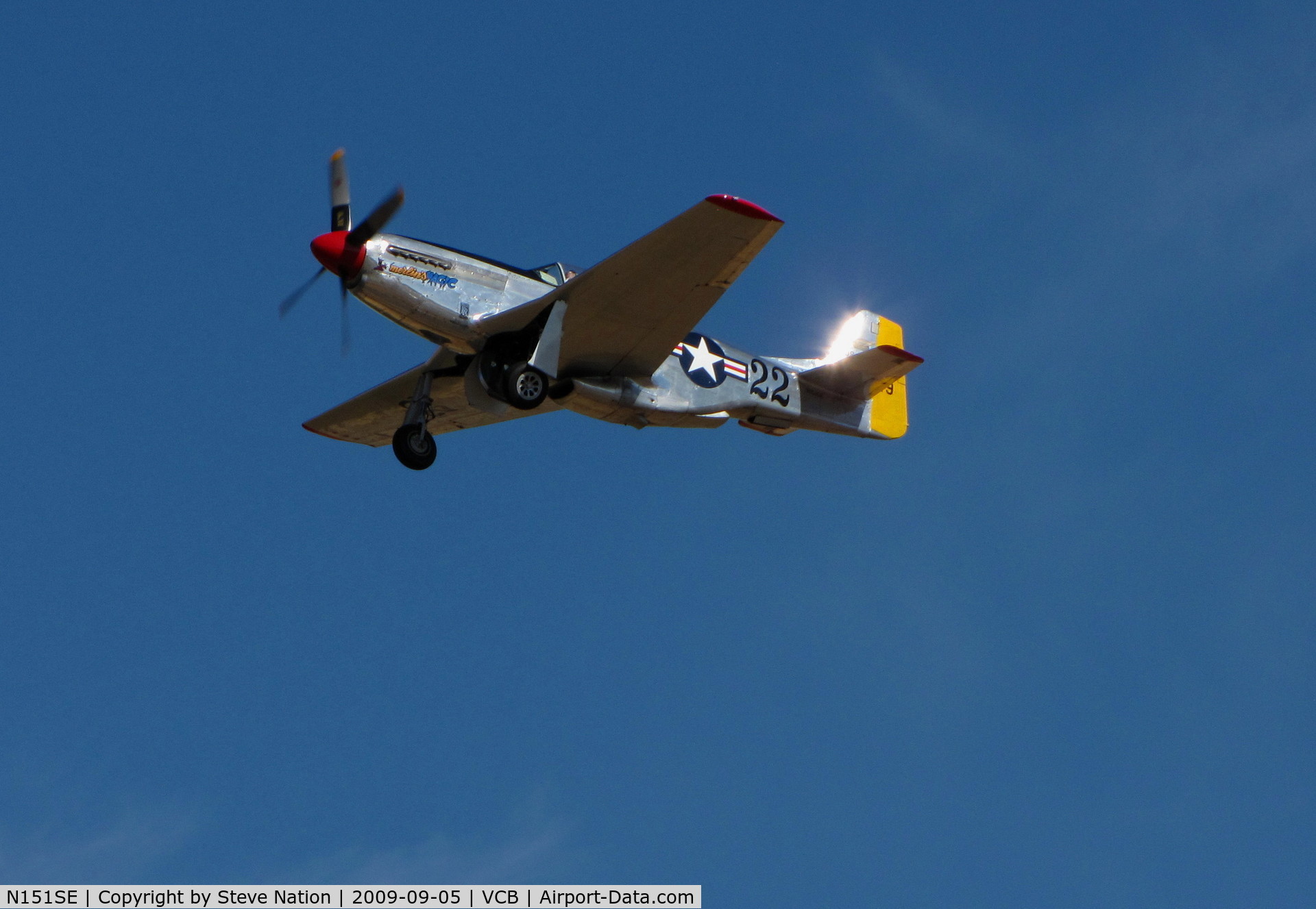 N151SE, 1944 North American P-51D Mustang C/N 122-39588 (44-73129), 1944 North American/aero Classics P-51D arriving @ 