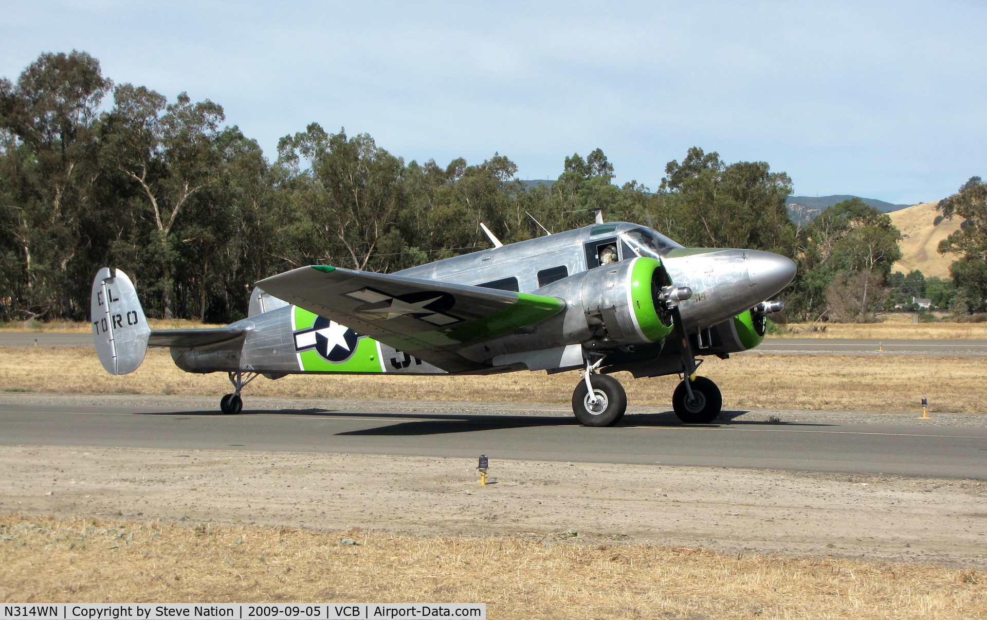 N314WN, 1952 Beech C-45H Expeditor C/N AF-566, Vintage Aircraft (Stockton, CA) 1952 Beech C-45H as Marines El Toro-314 @ 
