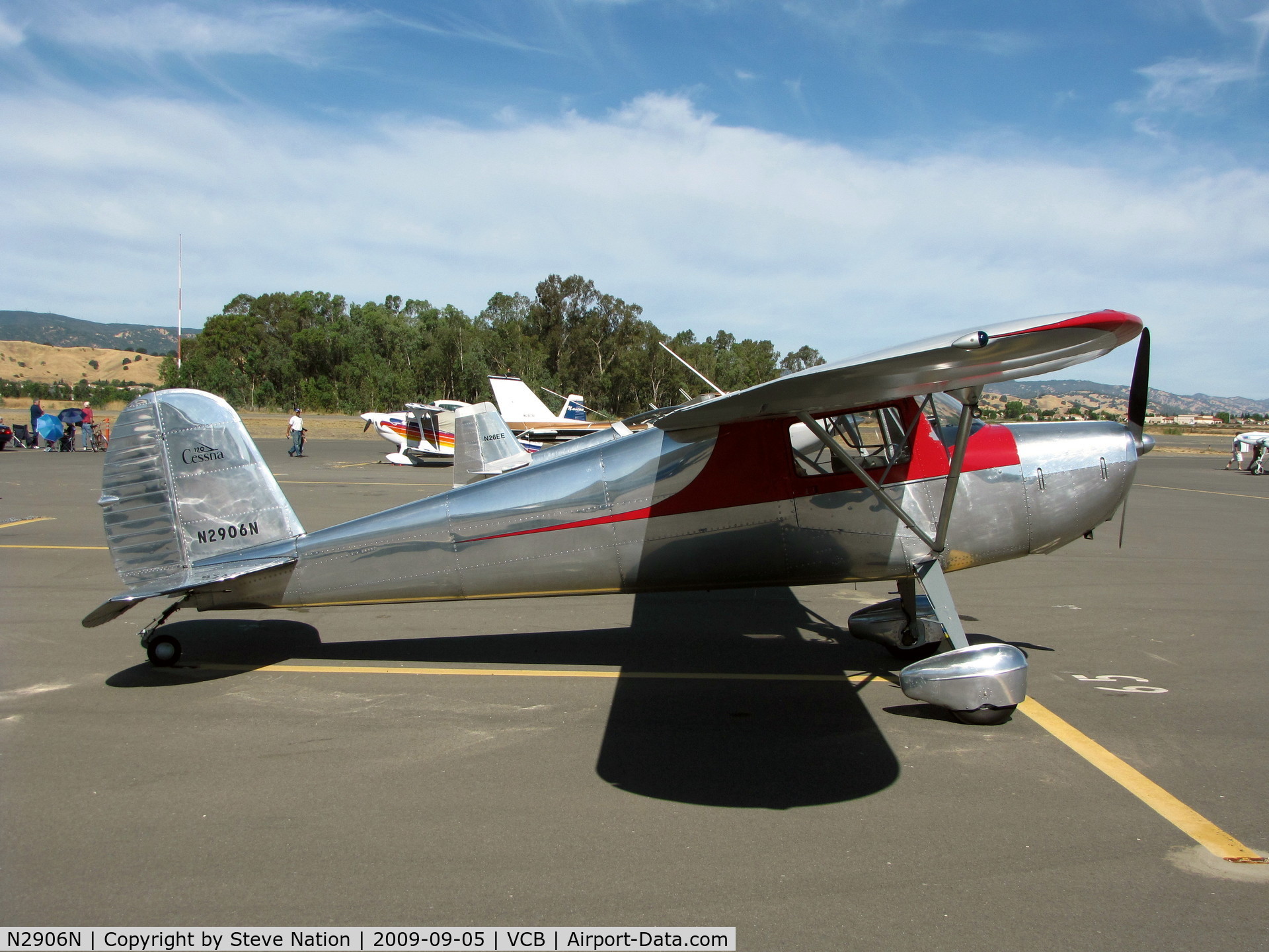 N2906N, 1947 Cessna 120 C/N 13167, 1947 Cessna 120 @ 