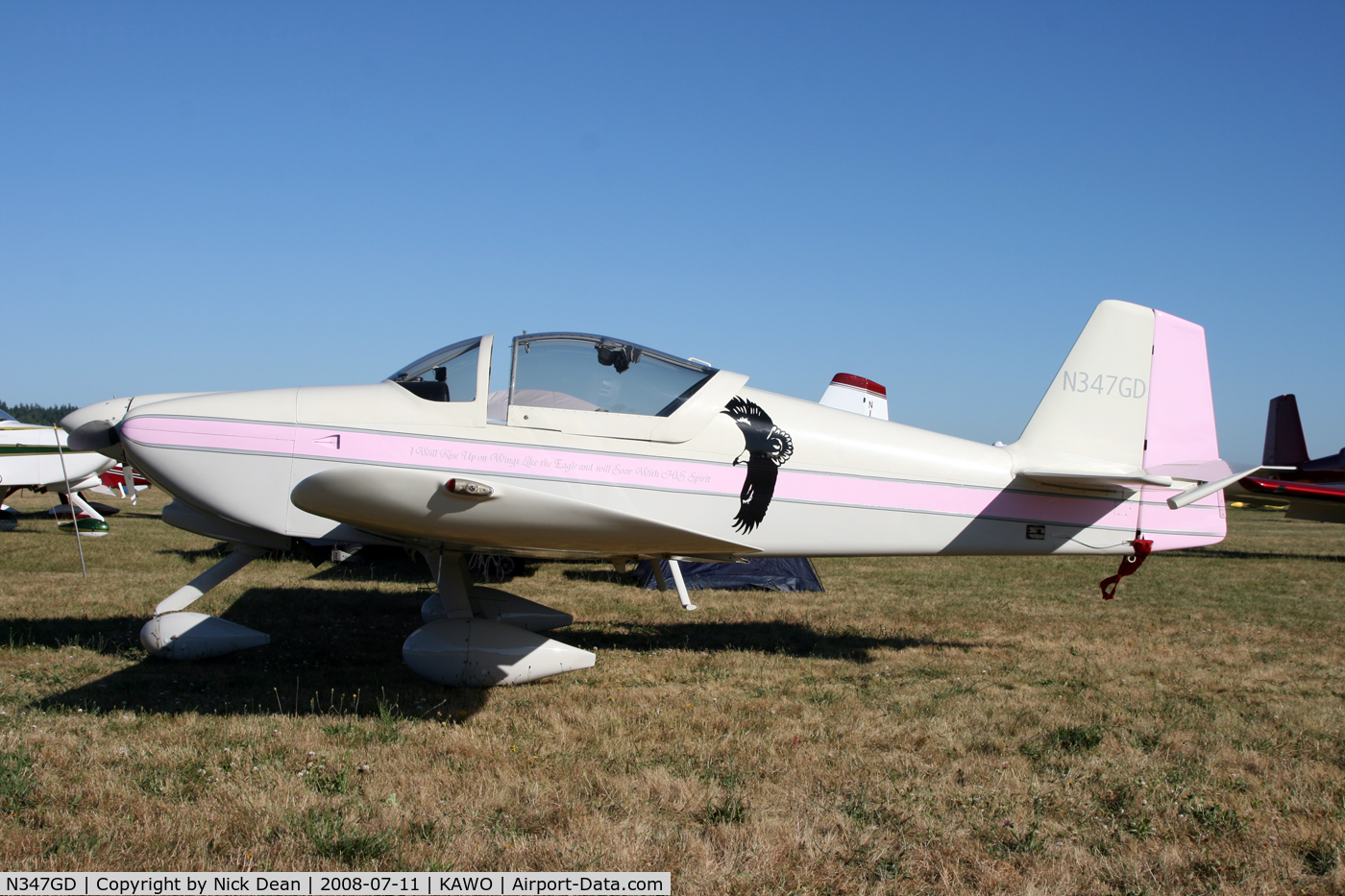 N347GD, 2002 Vans RV-6A C/N 23851, KAWO