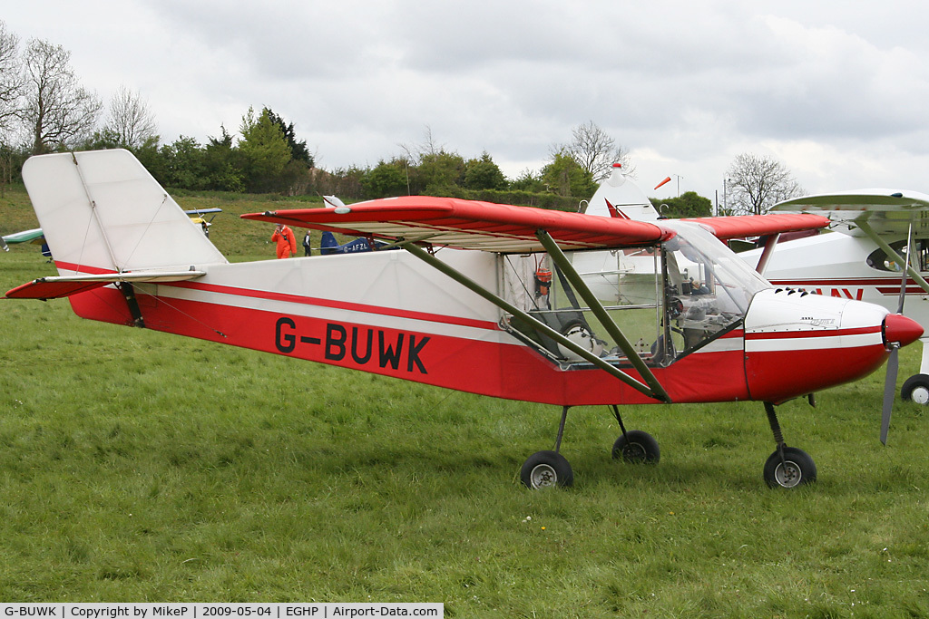 G-BUWK, 1993 Rans S-6ES Coyote II C/N PFA 204A-12448, Pictured during the 2009 Popham AeroJumble event.