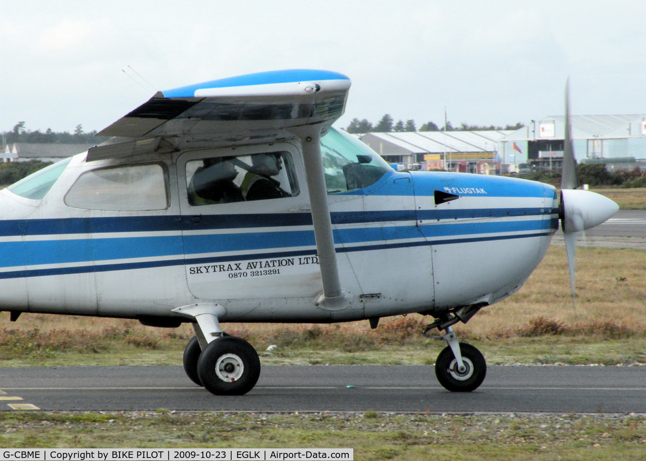 G-CBME, 1973 Reims F172M Skyhawk Skyhawk C/N 1060, POSSIBLE NEW EGLK RESIDENT