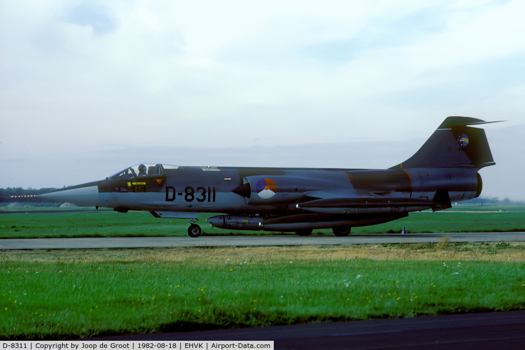D-8311, Lockheed F-104G Starfighter C/N 683-8311, Volkel resident