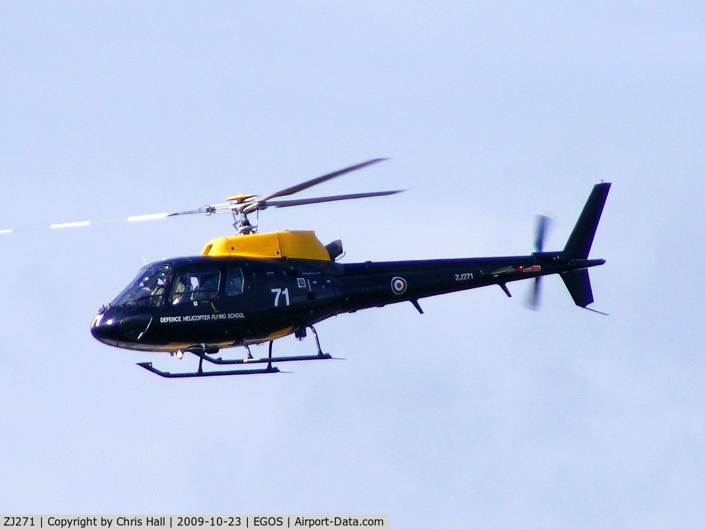 ZJ271, 1997 Eurocopter AS-350BB Squirrel HT1 Ecureuil C/N 3003, Defence Helicopter Flying School