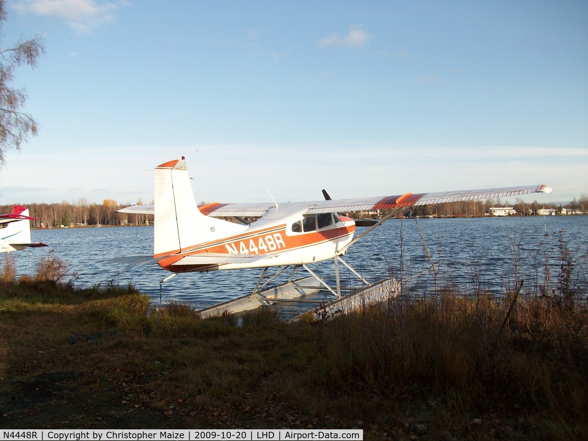 N4448R, 1976 Cessna A185F Skywagon 185 C/N 18502960, Lake Hood