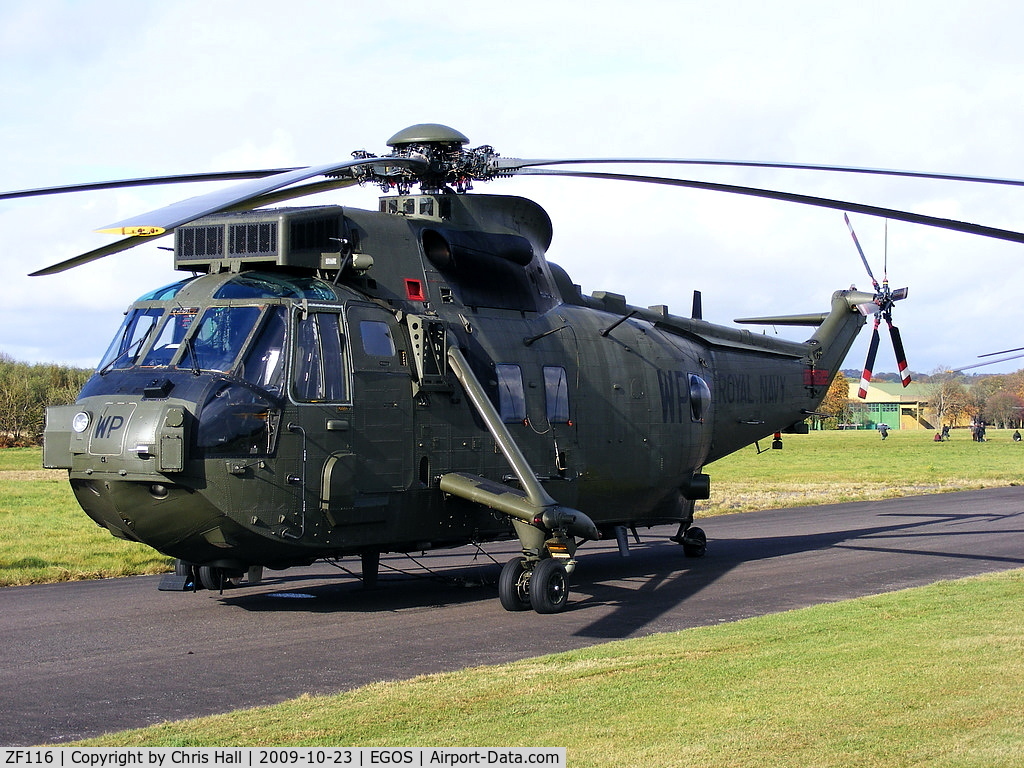 ZF116, 1986 Westland Sea King HC.4 C/N WA962, Royal Navy, 845 NAS